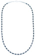 Hematite And Sterling Silver Southwest Bead Necklace RX114376